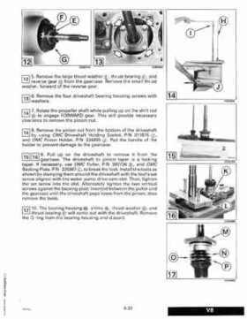 1992 Johnson Evinrude "EN" 90 degrees Loop V Service Repair Manual, P/N 508147, Page 285