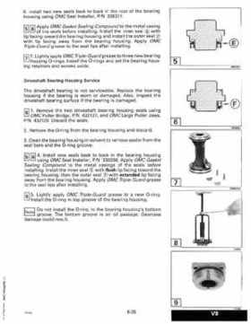 1992 Johnson Evinrude "EN" 90 degrees Loop V Service Repair Manual, P/N 508147, Page 289