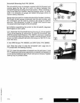 1992 Johnson Evinrude "EN" 90 degrees Loop V Service Repair Manual, P/N 508147, Page 291
