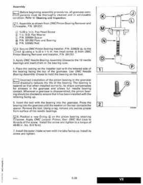 1992 Johnson Evinrude "EN" 90 degrees Loop V Service Repair Manual, P/N 508147, Page 293