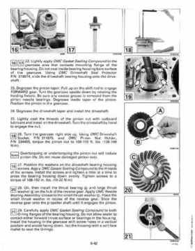 1992 Johnson Evinrude "EN" 90 degrees Loop V Service Repair Manual, P/N 508147, Page 296