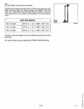 1992 Johnson Evinrude "EN" 90 degrees Loop V Service Repair Manual, P/N 508147, Page 298