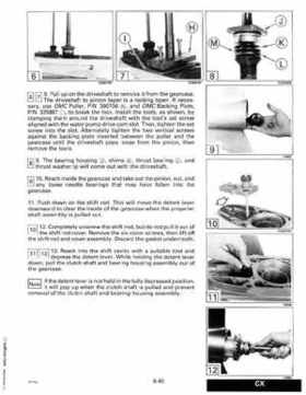 1992 Johnson Evinrude "EN" 90 degrees Loop V Service Repair Manual, P/N 508147, Page 303