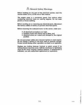 1992 Johnson Evinrude "EN" 90 degrees Loop V Service Repair Manual, P/N 508147, Page 320