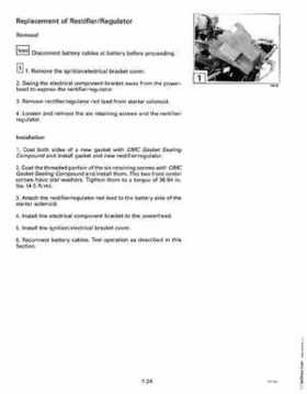 1992 Johnson Evinrude "EN" 90 degrees Loop V Service Repair Manual, P/N 508147, Page 352