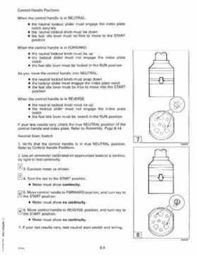 1992 Johnson Evinrude "EN" 90 degrees Loop V Service Repair Manual, P/N 508147, Page 361