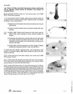 1992 Johnson Evinrude "EN" 90 degrees Loop V Service Repair Manual, P/N 508147, Page 366