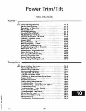 1992 Johnson Evinrude "EN" 90 degrees Loop V Service Repair Manual, P/N 508147, Page 410