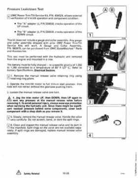 1992 Johnson Evinrude "EN" 90 degrees Loop V Service Repair Manual, P/N 508147, Page 435