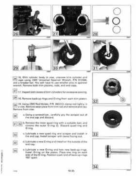 1992 Johnson Evinrude "EN" 90 degrees Loop V Service Repair Manual, P/N 508147, Page 444