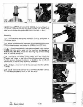 1992 Johnson Evinrude "EN" 90 degrees Loop V Service Repair Manual, P/N 508147, Page 445