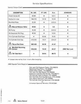 1992 Johnson Evinrude "EN" 90 degrees Loop V Service Repair Manual, P/N 508147, Page 450