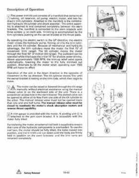 1992 Johnson Evinrude "EN" 90 degrees Loop V Service Repair Manual, P/N 508147, Page 451