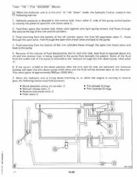 1992 Johnson Evinrude "EN" 90 degrees Loop V Service Repair Manual, P/N 508147, Page 454