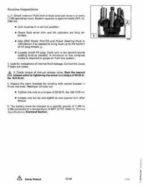 1992 Johnson Evinrude "EN" 90 degrees Loop V Service Repair Manual, P/N 508147, Page 457