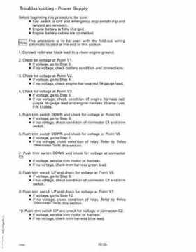 1992 Johnson Evinrude "EN" 90 degrees Loop V Service Repair Manual, P/N 508147, Page 464
