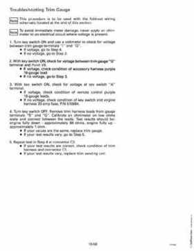 1992 Johnson Evinrude "EN" 90 degrees Loop V Service Repair Manual, P/N 508147, Page 467