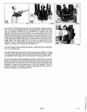 1992 Johnson Evinrude "EN" 90 degrees Loop V Service Repair Manual, P/N 508147, Page 483