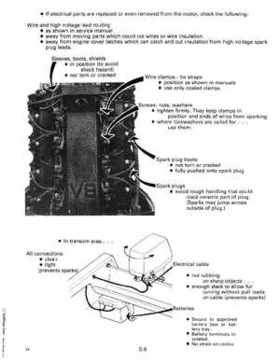 1992 Johnson Evinrude "EN" 90 degrees Loop V Service Repair Manual, P/N 508147, Page 494