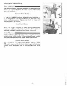 1992 Johnson Evinrude "EN" Electric Outboards Service Repair Manual, P/N 508140, Page 22