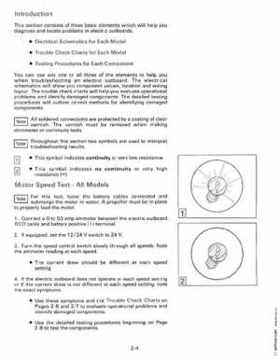 1992 Johnson Evinrude "EN" Electric Outboards Service Repair Manual, P/N 508140, Page 28