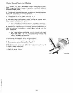 1992 Johnson Evinrude "EN" Electric Outboards Service Repair Manual, P/N 508140, Page 88