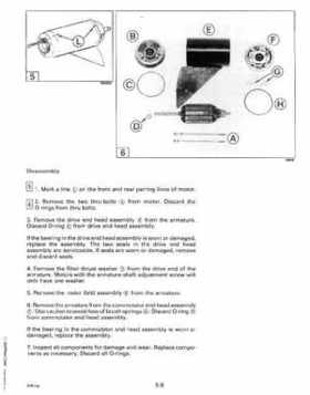 1992 Johnson Evinrude "EN" Electric Outboards Service Repair Manual, P/N 508140, Page 92