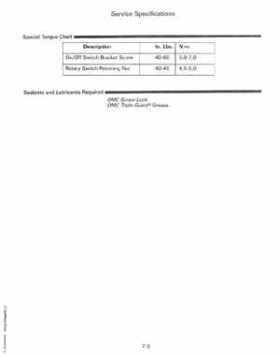 1992 Johnson Evinrude "EN" Electric Outboards Service Repair Manual, P/N 508140, Page 107