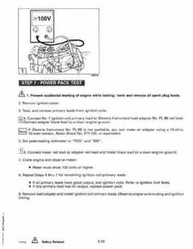 1993 Johnson Evinrude "ET" 60 degrees LV Service Repair Manual, P/N 508286, Page 119