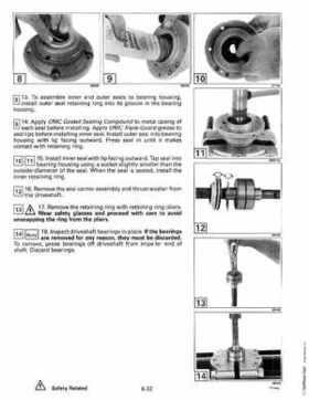 1993 Johnson Evinrude "ET" 90 degrees CV Service Repair Manual, P/N 508285, Page 215