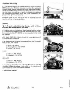 1994 Johnson/Evinrude "ER" 9.9 thru 30 outboards Service Repair Manual P/N 500607, Page 116