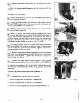 1994 Johnson/Evinrude "ER" 9.9 thru 30 outboards Service Repair Manual P/N 500607, Page 217
