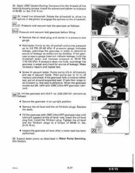 1994 Johnson/Evinrude "ER" 9.9 thru 30 outboards Service Repair Manual P/N 500607, Page 247