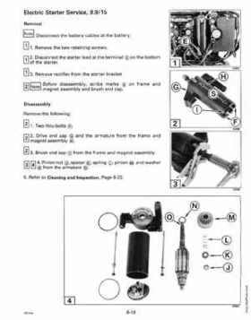 1994 Johnson/Evinrude "ER" 9.9 thru 30 outboards Service Repair Manual P/N 500607, Page 304