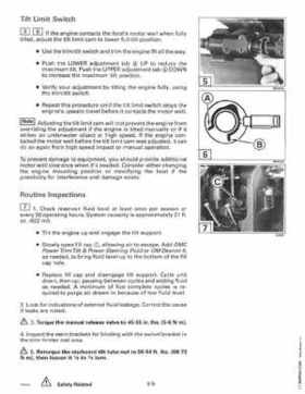 1995 Johnson Evinrude "EO" 60 LV 90, 115, 150, 150C, 175 Service Repair Manual, P/N 503151, Page 269