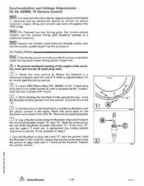 1995 Johnson/Evinrude Outboards 50 thru 70 3-cylinder Service Repair Manual P/N 503149, Page 40