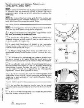 1995 Johnson/Evinrude Outboards 50 thru 70 3-cylinder Service Repair Manual P/N 503149, Page 44