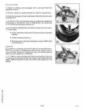 1995 Johnson/Evinrude Outboards 50 thru 70 3-cylinder Service Repair Manual P/N 503149, Page 88