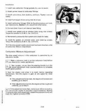 1995 Johnson/Evinrude Outboards 50 thru 70 3-cylinder Service Repair Manual P/N 503149, Page 90