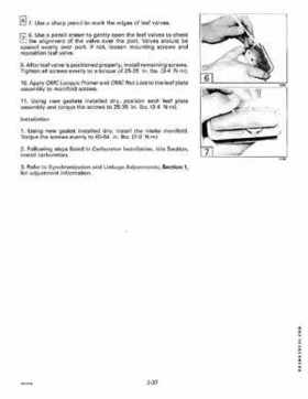 1995 Johnson/Evinrude Outboards 50 thru 70 3-cylinder Service Repair Manual P/N 503149, Page 93