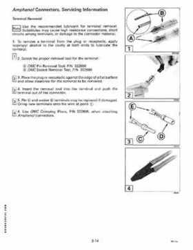 1995 Johnson/Evinrude Outboards 50 thru 70 3-cylinder Service Repair Manual P/N 503149, Page 108