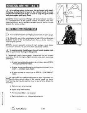 1995 Johnson/Evinrude Outboards 50 thru 70 3-cylinder Service Repair Manual P/N 503149, Page 124