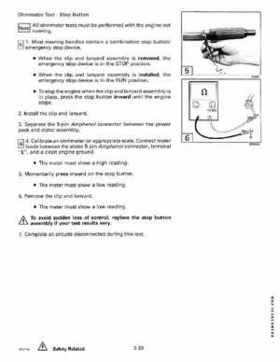 1995 Johnson/Evinrude Outboards 50 thru 70 3-cylinder Service Repair Manual P/N 503149, Page 127