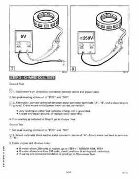 1995 Johnson/Evinrude Outboards 50 thru 70 3-cylinder Service Repair Manual P/N 503149, Page 128