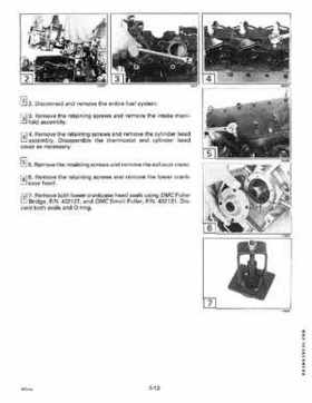 1995 Johnson/Evinrude Outboards 50 thru 70 3-cylinder Service Repair Manual P/N 503149, Page 148