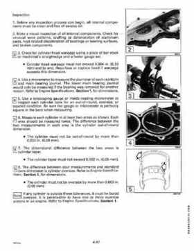 1995 Johnson/Evinrude Outboards 50 thru 70 3-cylinder Service Repair Manual P/N 503149, Page 152