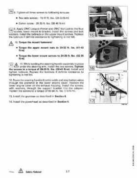 1995 Johnson/Evinrude Outboards 50 thru 70 3-cylinder Service Repair Manual P/N 503149, Page 179