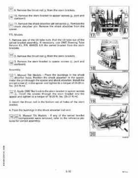 1995 Johnson/Evinrude Outboards 50 thru 70 3-cylinder Service Repair Manual P/N 503149, Page 182