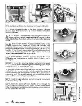 1995 Johnson/Evinrude Outboards 50 thru 70 3-cylinder Service Repair Manual P/N 503149, Page 183