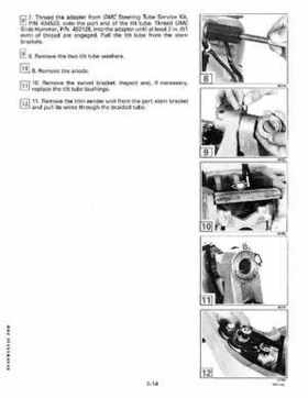 1995 Johnson/Evinrude Outboards 50 thru 70 3-cylinder Service Repair Manual P/N 503149, Page 186